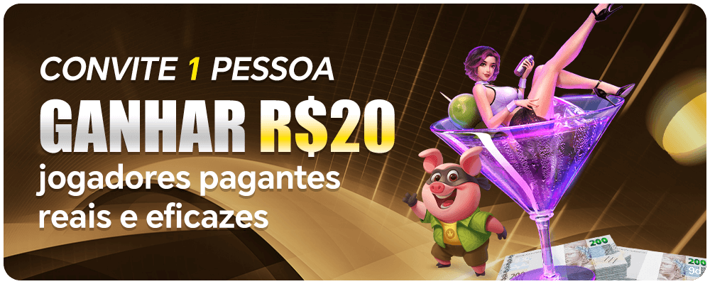 Bônus boas-vindas 9d R$100
